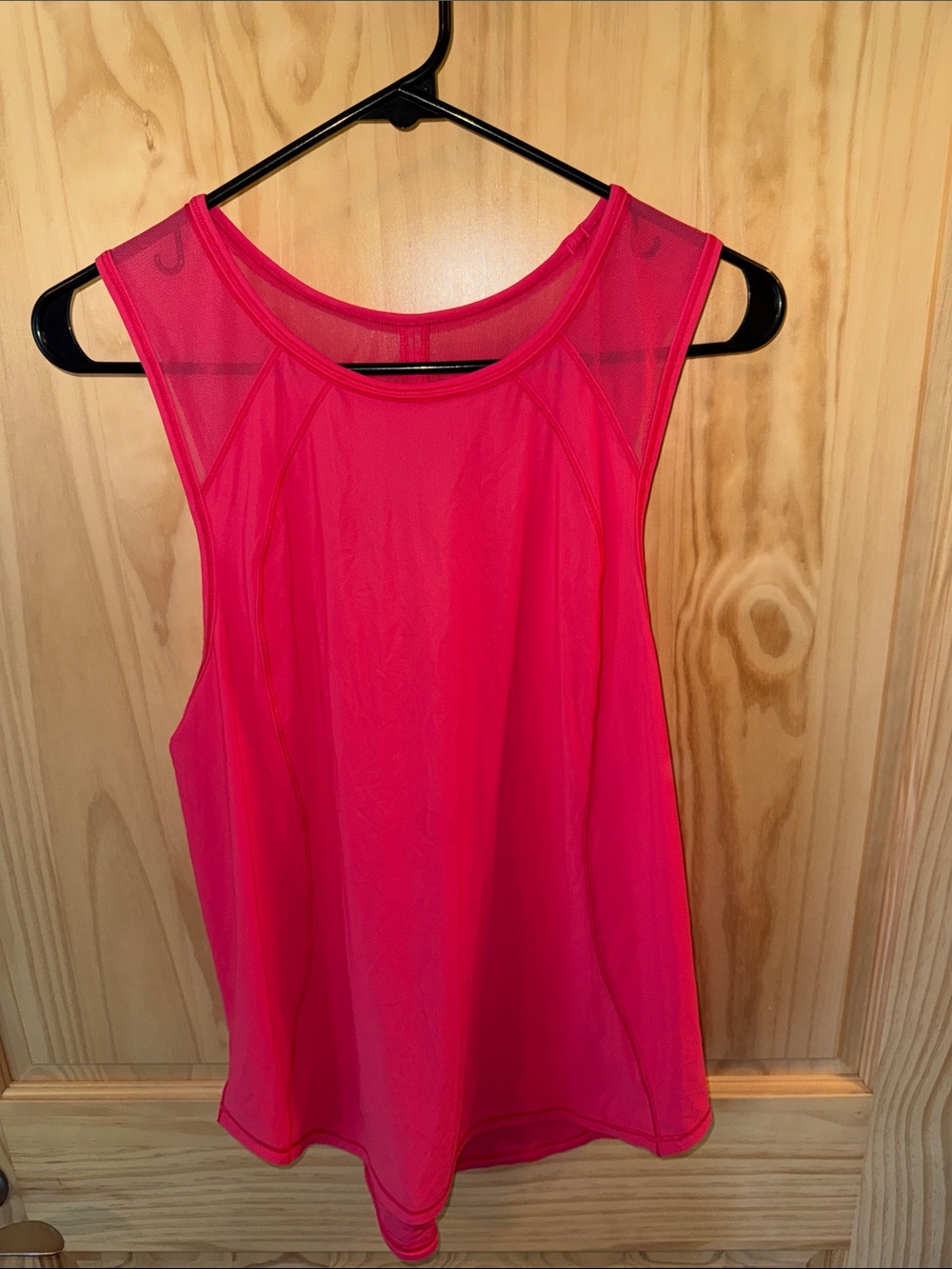 Lululemon Bright Pink Sculpt Tank